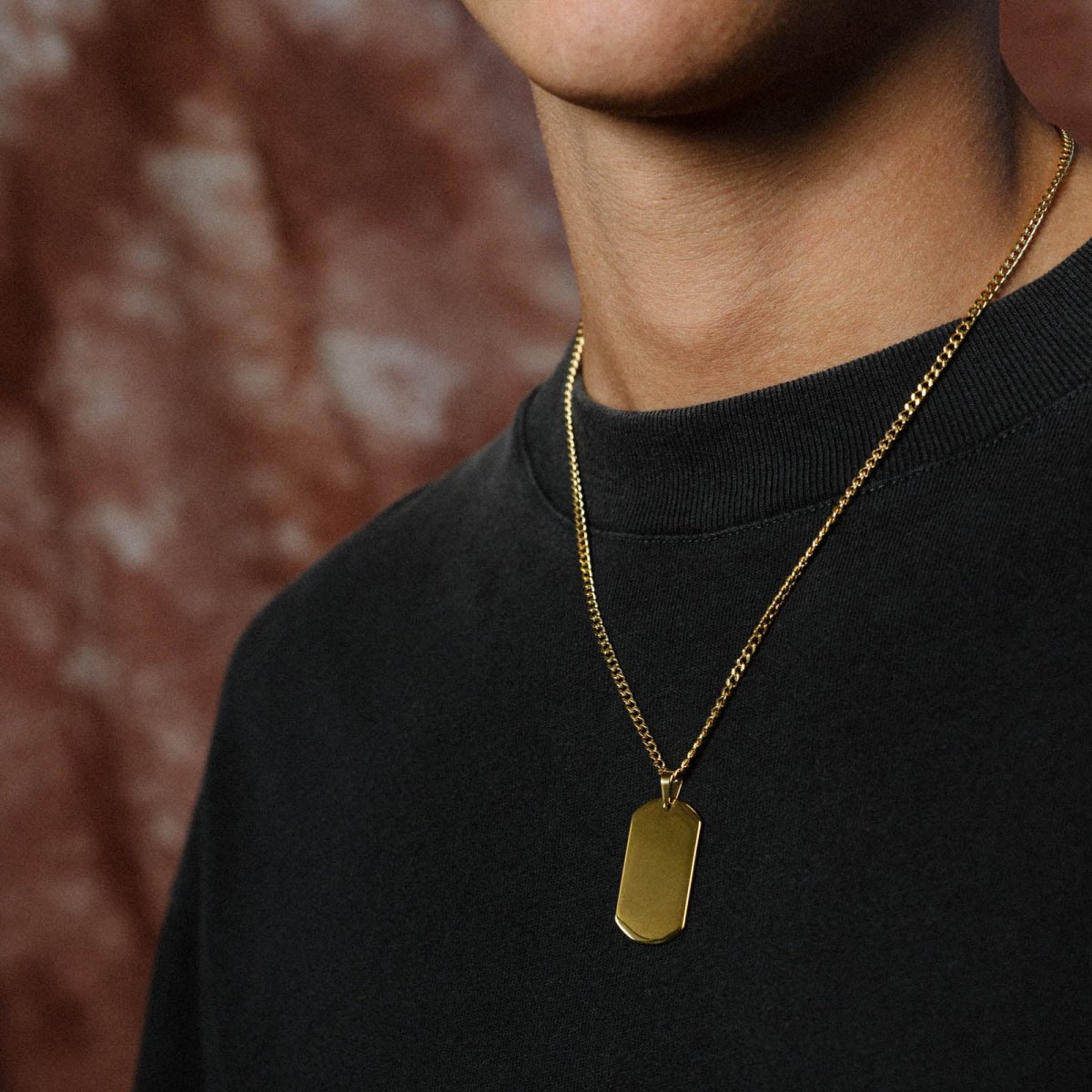 K12 - GOLD STEEL DOGTAG CHAIN – Bild 7