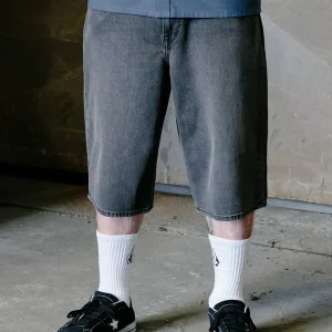 Chillow 24" Jeansshorts - Black Grey