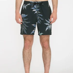Baffle Trunk 17"Boardshort - BLACK