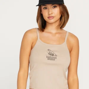 1991 Strappy Tank Top - TAUPE