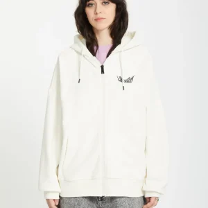Alix Zip-up Kapuzenpullover - STAR WHITE