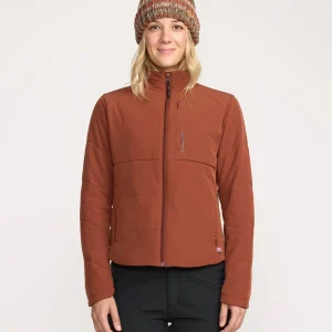 Evergreen Full Zip Jacke - Henna