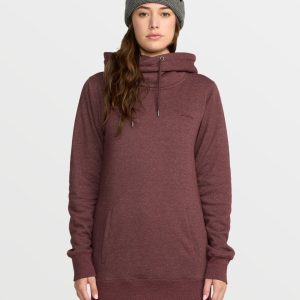 Tower Kapuzenpullover - Oxblood