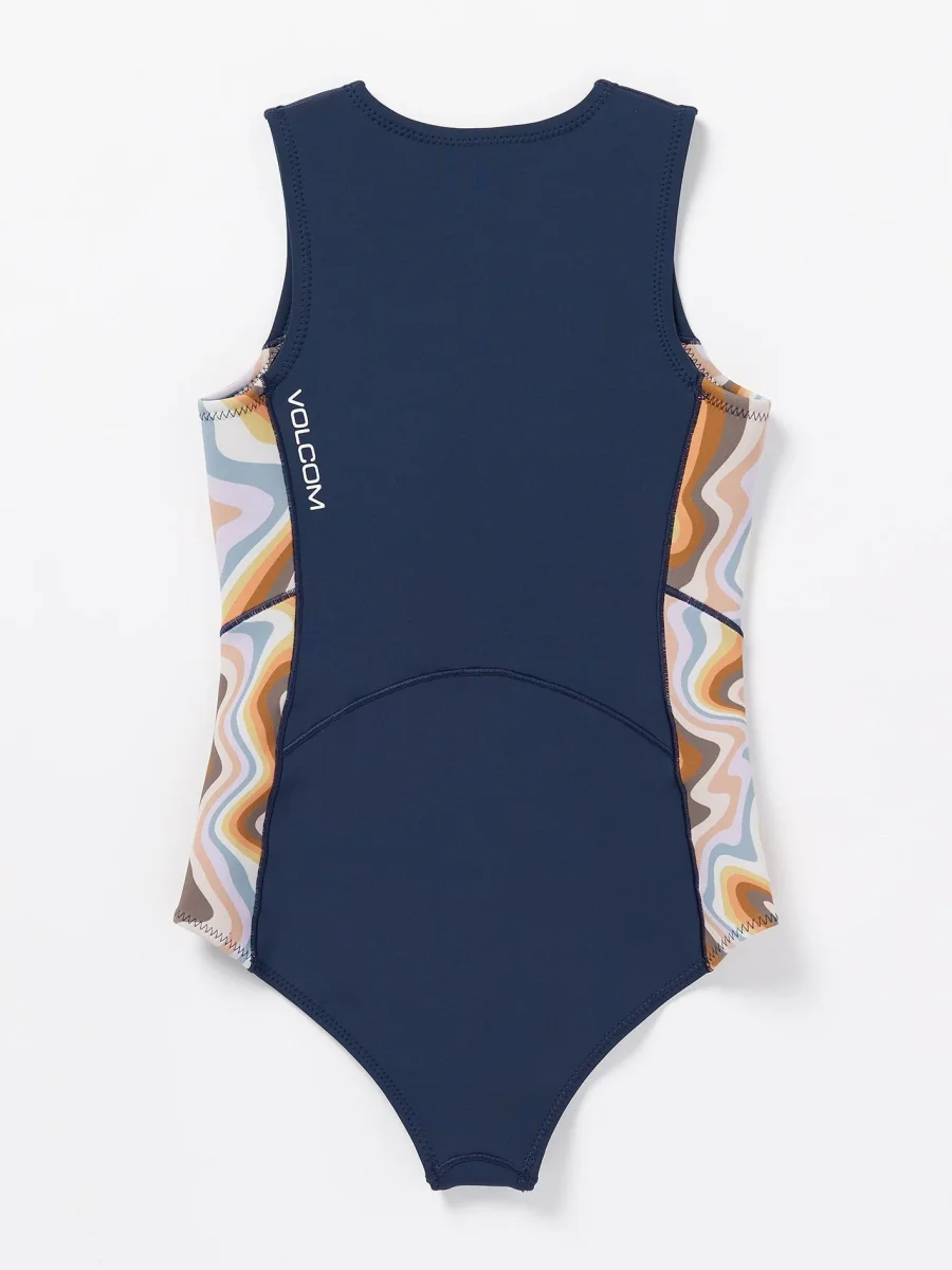 1Mm Front Zip Shorts John Neoprenanzug - NAVY – Bild 8
