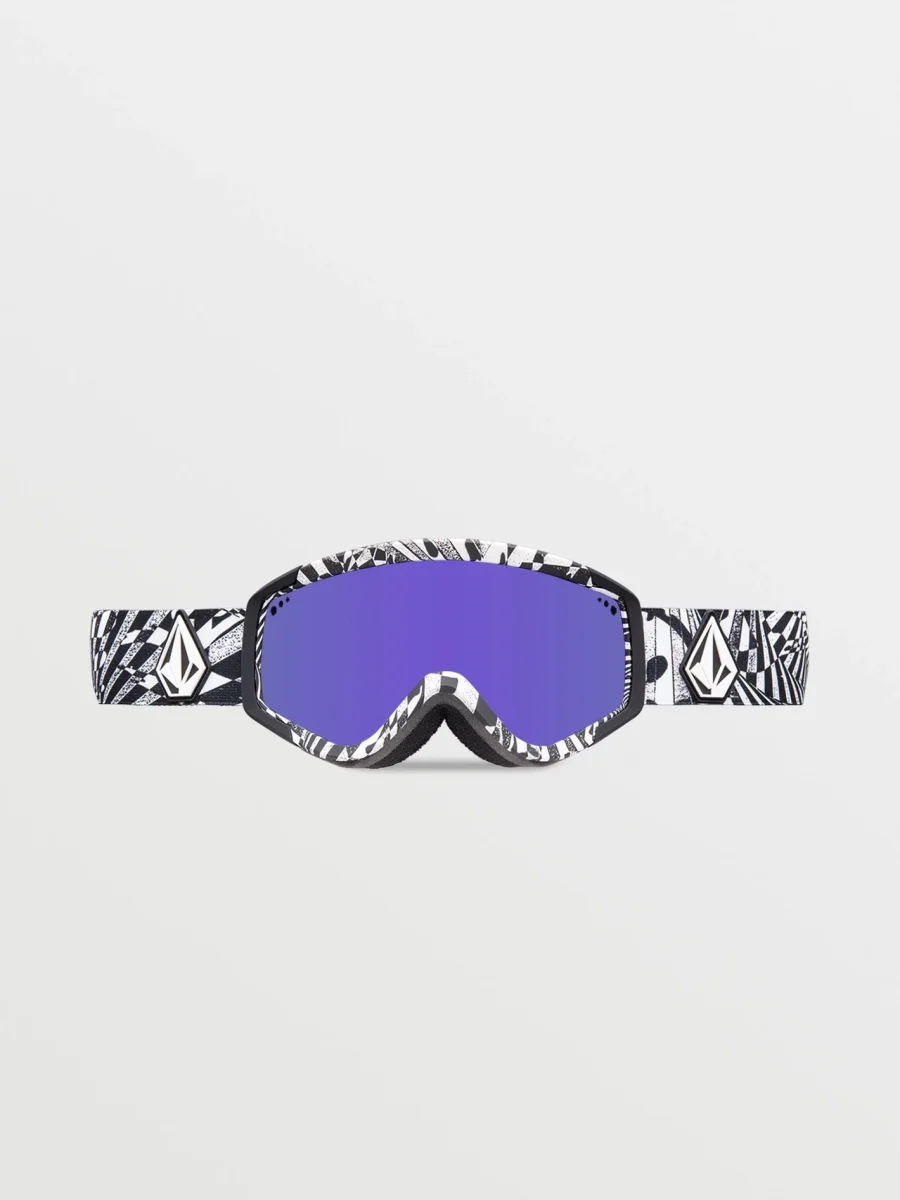 Attunga Youth Op Art Goggle (+ Bonus Lens - Yellow) - PURPLE CHROME - (KINDER) – Bild 3