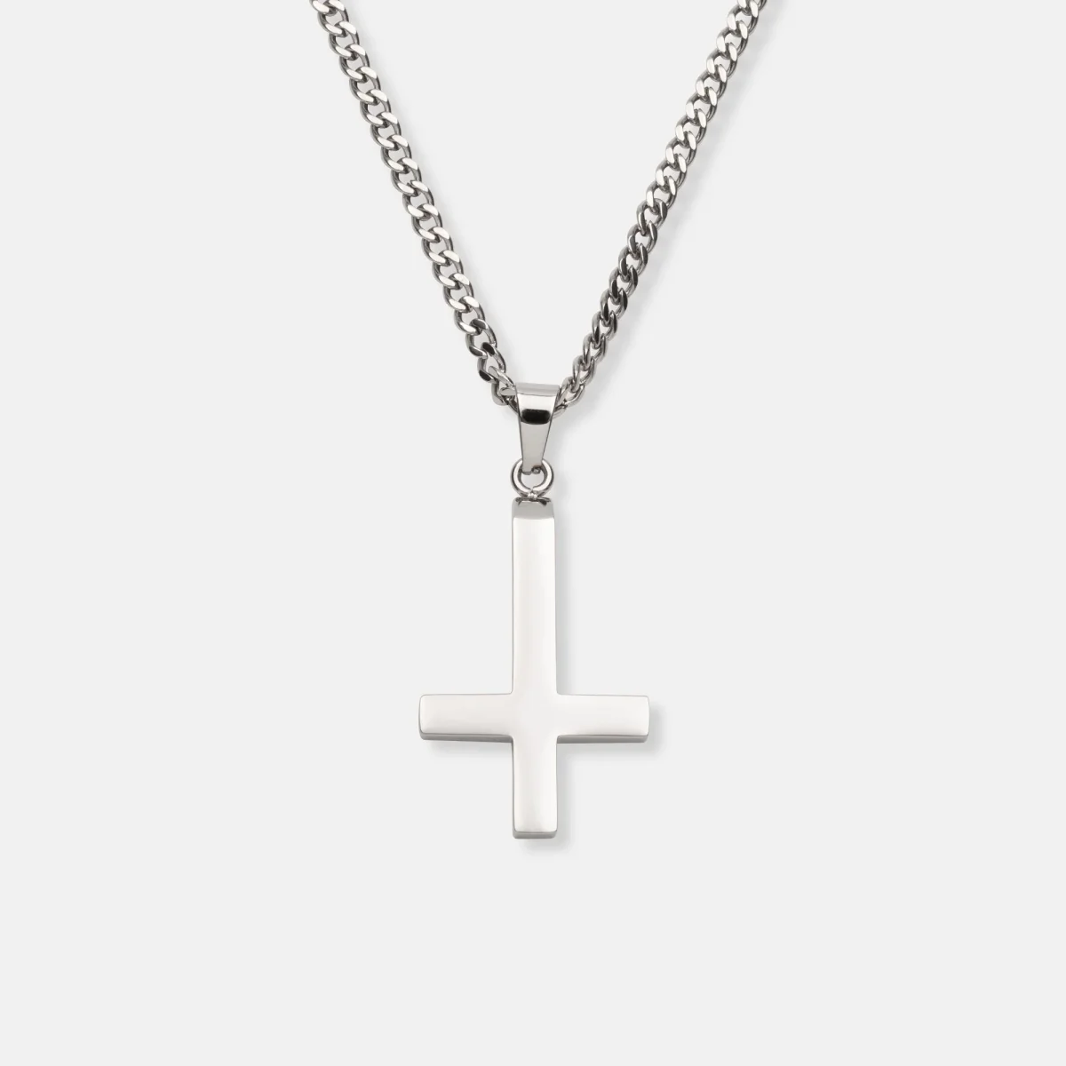 K12 - SILVER STEEL INVERTED VAITH CHAIN