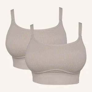 Bustier-Set 2x Freeda Sand