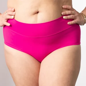 Fold-Over-Bikini-High-Panty Monaco/Palma Pink
