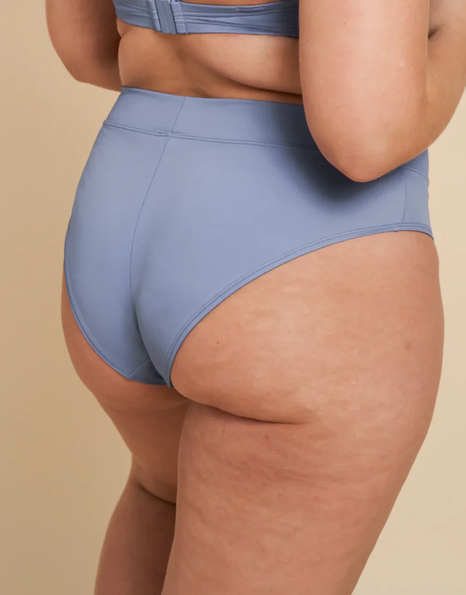 Bikini-High-Panty Monaco Bluegrey – Bild 3