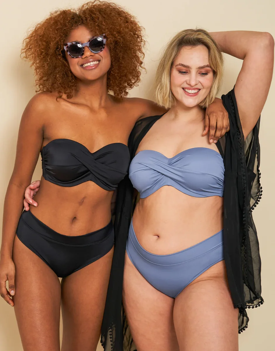Bikini-High-Panty Monaco Bluegrey – Bild 6