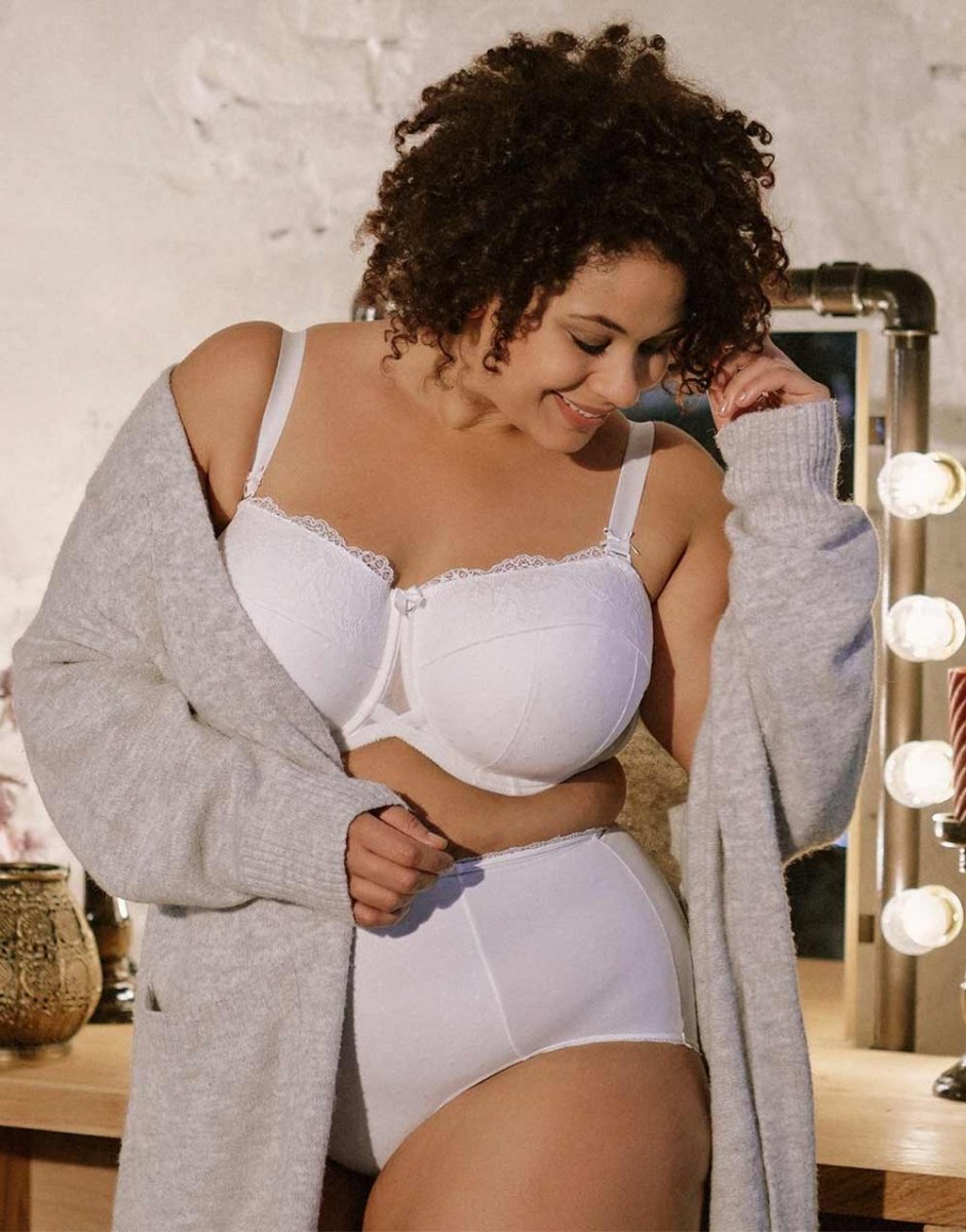 High-Waist-Panty Diamond Ivory – Bild 5
